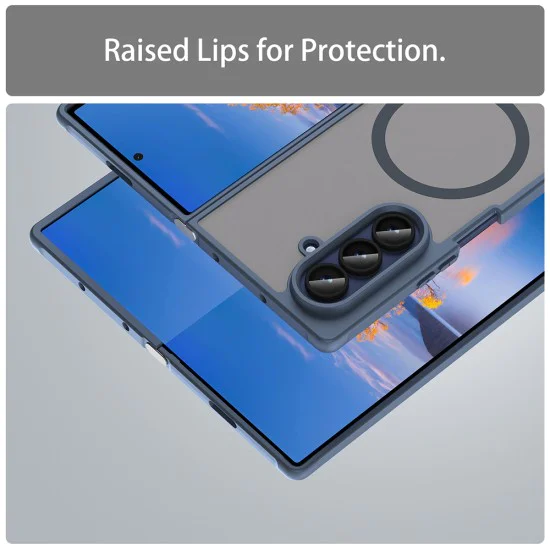 Калъф за Samsung Galaxy Z Fold7 - HaloFrost II MagSafe - Navy Blue