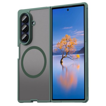 Калъф за Samsung Galaxy Z Fold7 - HaloFrost II MagSafe - Зелен