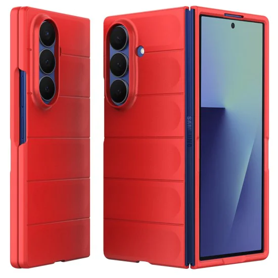 Калъф за Samsung Galaxy Z Fold7 - Magic Shield - Червен