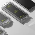 Калъф за Samsung Galaxy Z Fold7 - Ringke - Cover Display Easy Slide Tempered Glass (2 броя) - Прозрачен