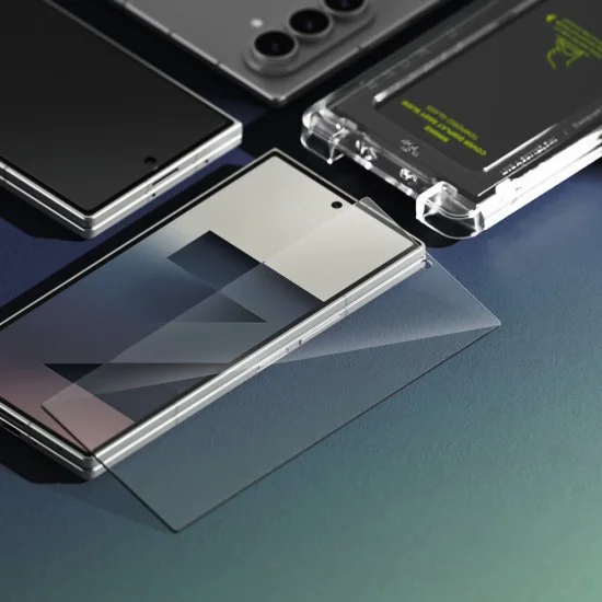 Калъф за Samsung Galaxy Z Fold7 - Ringke - Cover Display Easy Slide Tempered Glass (2 броя) - Прозрачен
