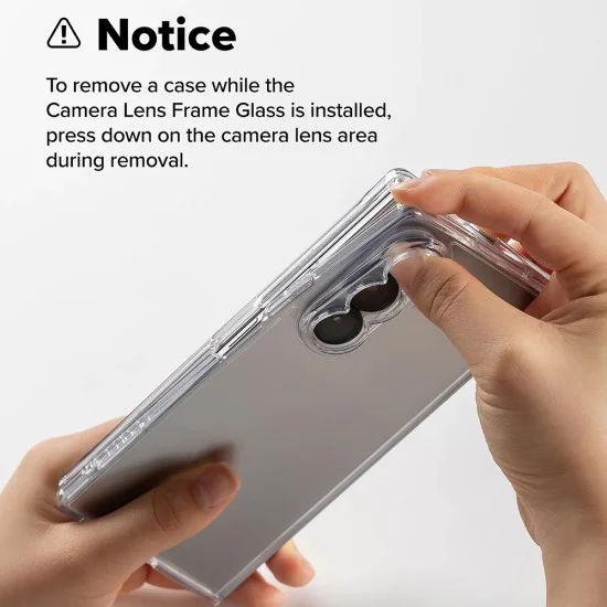 Калъф за Samsung Galaxy Z Fold7 – Ringke Fusion – Прозрачен