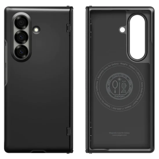 Калъф за Samsung Galaxy Z Fold7 – Spigen Slim Armor Pro MagSafe – Черен