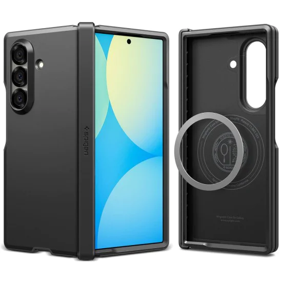 Калъф за Samsung Galaxy Z Fold7 - Spigen - Tough Armor Pro MagSafe - Черен