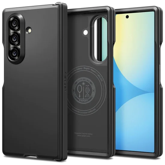 Калъф за Samsung Galaxy Z Fold7 - Spigen - Tough Armor Pro MagSafe - Черен