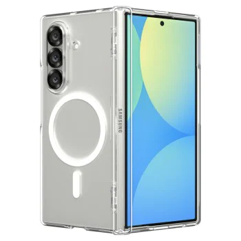 Калъф за Samsung Galaxy Z Fold7 – Spigen Ultra Hybrid Pro MagSafe – Прозрачен