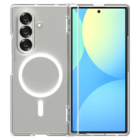 Калъф за Samsung Galaxy Z Fold7 – Spigen Ultra Hybrid Pro MagSafe – Прозрачен