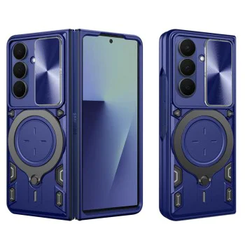 Калъф за Samsung Galaxy Z Fold7 - Techsuit - CamGuard Pro - Син