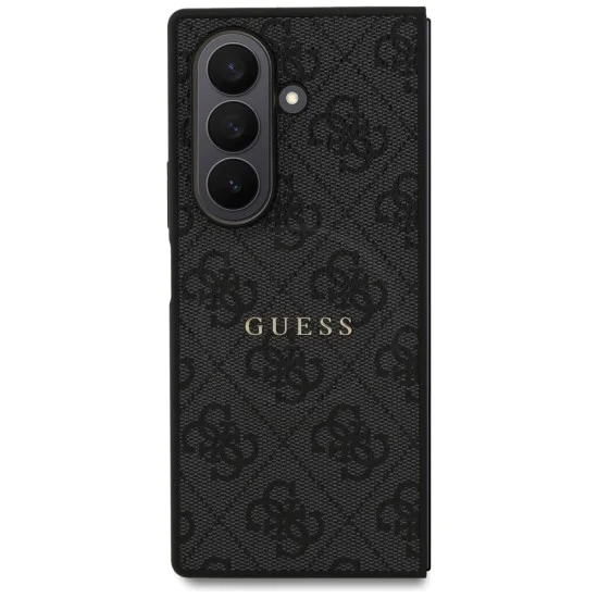 Калъф за Samsung Galaxy Z Fold7 – с MagSafe – Guess (GUHMZFD7P4MSEGCK) Hardcase 4G Classic – Черен