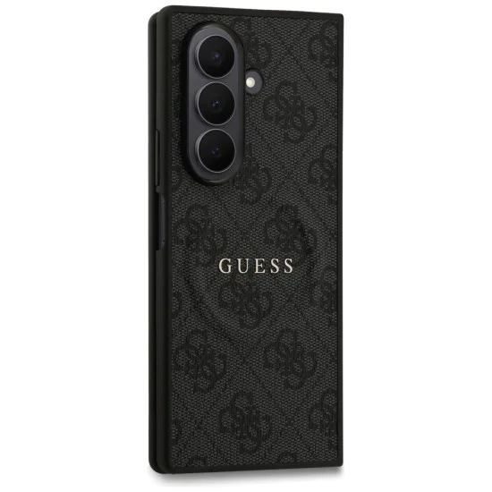 Калъф за Samsung Galaxy Z Fold7 – с MagSafe – Guess (GUHMZFD7P4MSEGCK) Hardcase 4G Classic – Черен