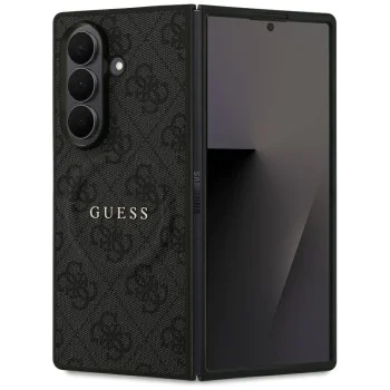 Калъф за Samsung Galaxy Z Fold7 – с MagSafe – Guess (GUHMZFD7P4MSEGCK) Hardcase 4G Classic – Черен