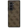 Калъф за Samsung Galaxy Z Fold7 – с MagSafe – Guess (GUHMZFD7P4MSEGCW) Hardcase 4G Classic – Кафяв