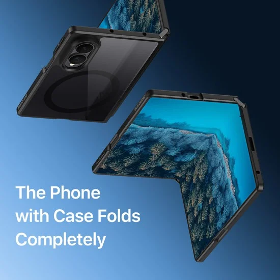 Калъф за Samsung Galaxy Z Fold8 - Aimo MagSafe Series - Dux Ducis - Черен