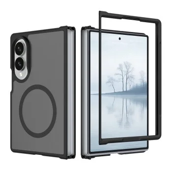 Калъф за Samsung Galaxy Z Fold8 - PureFrost MagSafe - Techsuit - Черен (Frosted Black)