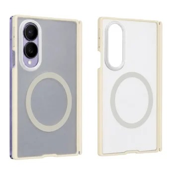 Калъф за Samsung Galaxy Z Fold8 - Skin Friendly Frosted Anti-Drop MagSafe - Blueo - Светлосив