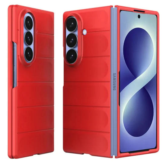 Калъф за Samsung Galaxy Z Fold8 Ultra - Magic Shield - Techsuit - Червен