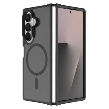 Калъф за Samsung Galaxy Z Fold8 Ultra - PureFrost MagSafe - Techsuit - Черен (Frosted Black)
