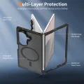 Калъф за Samsung Galaxy Z Fold8 Ultra - PureFrost MagSafe - Techsuit - Черен (Frosted Black)