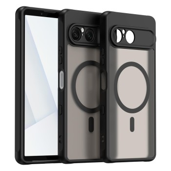 Калъф за Sony Xperia 10 VIII - HaloFrost II MagSafe - Techsuit - Черен