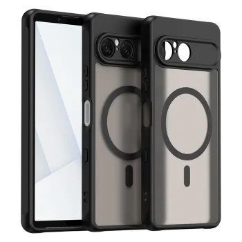 Калъф за Sony Xperia 10 VIII - HaloFrost II MagSafe - Techsuit - Черен