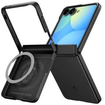Калъф Spigen Air Fit Pro MagFit (ACS11511) - Samsung Galaxy Z Flip8 - Черен