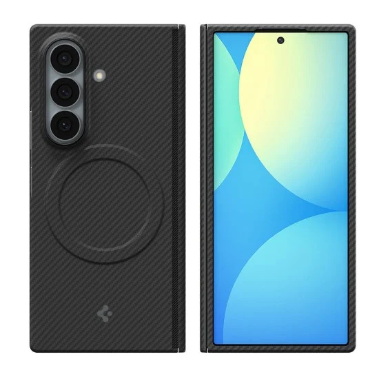 Калъф Spigen Air Skin Aramid MagFit (ACS11510) - Samsung Galaxy Z Fold8 Ultra - Черен