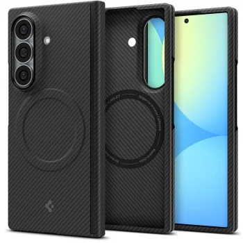 Калъф Spigen Air Skin Aramid MagFit (ACS11510) - Samsung Galaxy Z Fold8 Ultra - Черен