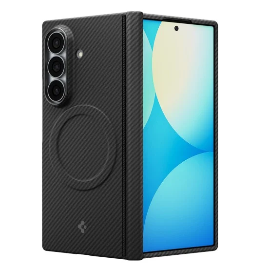 Калъф Spigen Air Skin Aramid MagFit (ACS11510) - Samsung Galaxy Z Fold8 Ultra - Черен