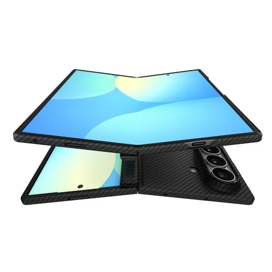 Калъф Spigen Air Skin Aramid MagFit (ACS11510) - Samsung Galaxy Z Fold8 Ultra - Черен