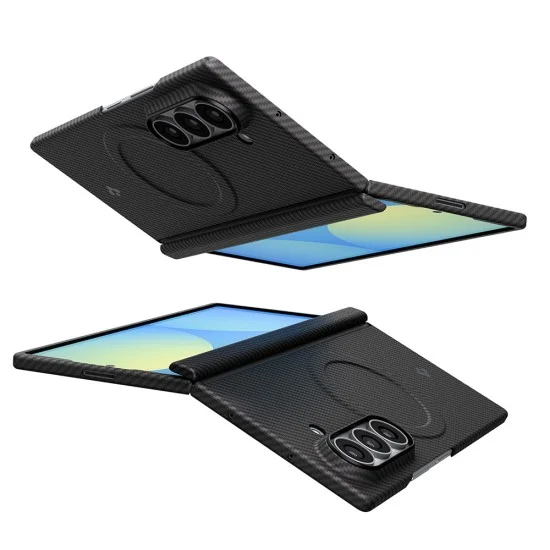 Калъф Spigen Air Skin Aramid MagFit (ACS11510) - Samsung Galaxy Z Fold8 Ultra - Черен