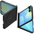Калъф Spigen Air Skin Aramid MagFit (ACS11513) - Samsung Galaxy Z Flip8 - Черен