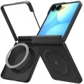 Калъф Spigen Air Skin Aramid MagFit (ACS11513) - Samsung Galaxy Z Flip8 - Черен