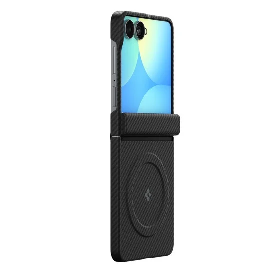 Калъф Spigen Air Skin Aramid MagFit (ACS11513) - Samsung Galaxy Z Flip8 - Черен