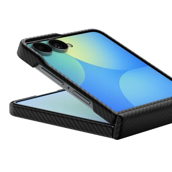 Калъф Spigen Air Skin Aramid MagFit (ACS11513) - Samsung Galaxy Z Flip8 - Черен