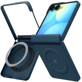 Калъф Spigen Air Skin Aramid MagSafe (ACS11514) - Samsung Galaxy Z Flip8 - Тъмно син