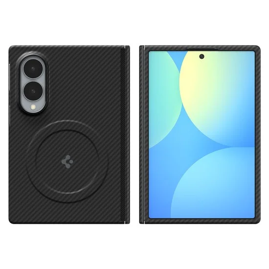 Калъф Spigen Air Skin Aramid MagSafe (ACS11953) - Samsung Galaxy Z Fold8 - Черен