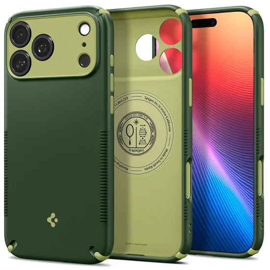 Калъф Spigen Caseology Nano Pop Hybrid MagSafe (ACS12139) - iPhone 18 Pro Max / iPhone 17 Pro Max - Зелен