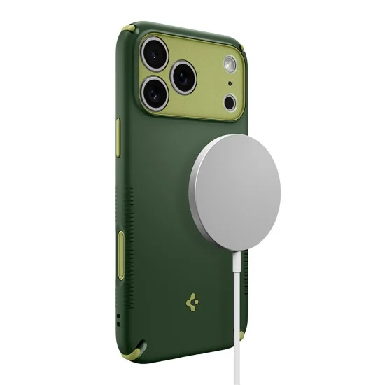 Калъф Spigen Caseology Nano Pop Hybrid MagSafe (ACS12139) - iPhone 18 Pro Max / iPhone 17 Pro Max - Зелен