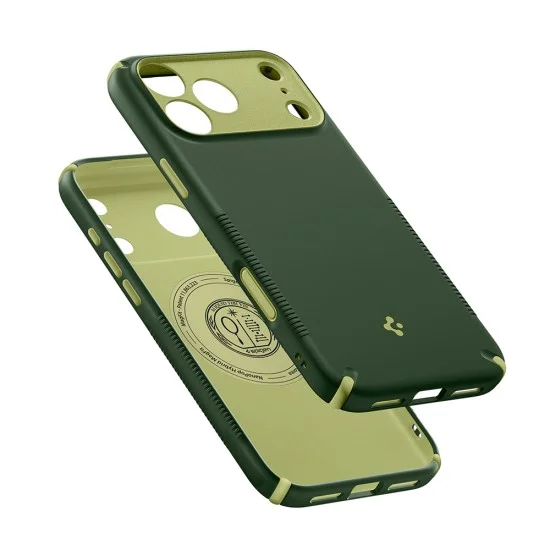 Калъф Spigen Caseology Nano Pop Hybrid MagSafe (ACS12176) - iPhone 18 Pro / iPhone 17 Pro - Зелен