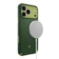 Калъф Spigen Caseology Nano Pop Hybrid MagSafe (ACS12176) - iPhone 18 Pro / iPhone 17 Pro - Зелен