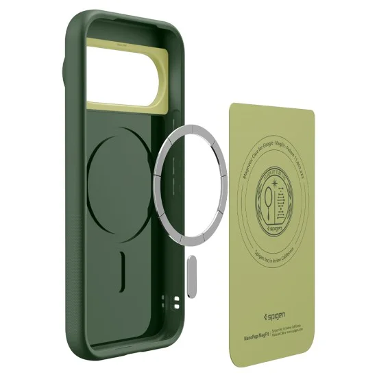 Калъф Spigen Caseology Nano Pop MagSafe (ACS11456) - Google Pixel 11 Pro XL - Зелен