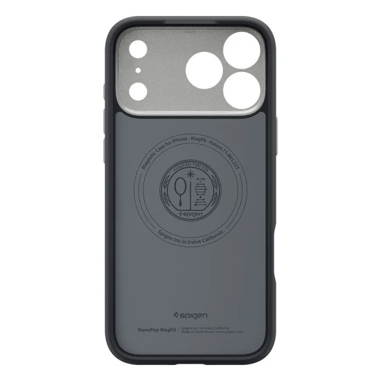 Калъф Spigen Caseology Nano Pop MagSafe (ACS12177) - iPhone 18 Pro / iPhone 17 Pro - Черен