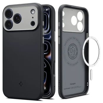 Калъф Spigen Caseology Nano Pop MagSafe (ACS12177) - iPhone 18 Pro / iPhone 17 Pro - Черен