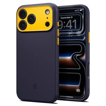 Калъф Spigen Caseology Nano Pop MagSafe (ACS12178) - iPhone 18 Pro / iPhone 17 Pro - Тъмносин