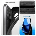 Калъф Spigen Liquid Air (ACS12111) - iPhone 18 Pro Max / iPhone 17 Pro Max - Матово черен