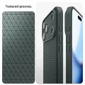 Калъф Spigen Liquid Air (ACS12113) - iPhone 18 Pro Max / iPhone 17 Pro Max - Тъмнозелен