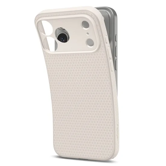 Калъф Spigen Liquid Air (ACS12114) - iPhone 18 Pro Max / iPhone 17 Pro Max - Сив