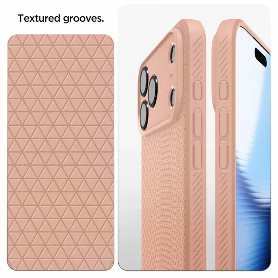 Калъф Spigen Liquid Air (ACS12115) - iPhone 18 Pro Max / iPhone 17 Pro Max - Розов