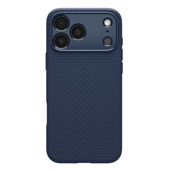 Калъф Spigen Liquid Air (ACS12150) - iPhone 18 Pro / iPhone 17 Pro - Тъмносин