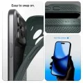 Калъф Spigen Liquid Air (ACS12151) - iPhone 18 Pro / iPhone 17 Pro - Тъмнозелен